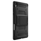Husă pentru Samsung Galaxy Tab S12 Plus, Spigen Tough Armor Pro, Neagră