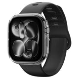 Husă pentru Apple Watch 12 42mm, Spigen Thin Fit, Transparentă