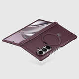 Husă pentru Samsung Galaxy Z Fold8 Ultra, Torras Ostand Q3 Spin Series, Mov