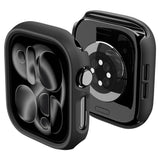 Husă pentru Apple Watch 12 46mm, Spigen Thin Fit, Neagră