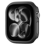 Husă pentru Apple Watch 12 46mm, Spigen Thin Fit, Neagră