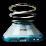 Husă pentru iPhone 17 Pro / iPhone 18 Pro, Torras Ostand Q3 Air Football Series, Bleu