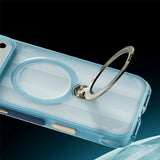 Husă pentru iPhone 17 Pro / iPhone 18 Pro, Torras Ostand Q3 Air Football Series, Bleu