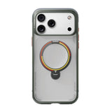 Husă pentru iPhone 17 Pro / iPhone 18 Pro, Torras Ostand Q3 Air Football Series, Gri