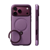 Husă pentru iPhone 17 Pro Max / iPhone 18 Pro Max, Torras Ostand Q3 Rugged, Mov