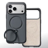 Husă pentru iPhone 17 Pro / iPhone 18 Pro, Torras Ostand Q3 Air Essential, Neagră