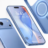 Husă pentru iPhone 17 Pro Max / iPhone 18 Pro Max, Torras OriginFit-Mag, Albastru deschis
