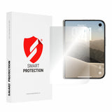 Folie telefon pentru iPhone Duo, Smart Protection Premium Classic, set 2 bucăți, Transparentă
