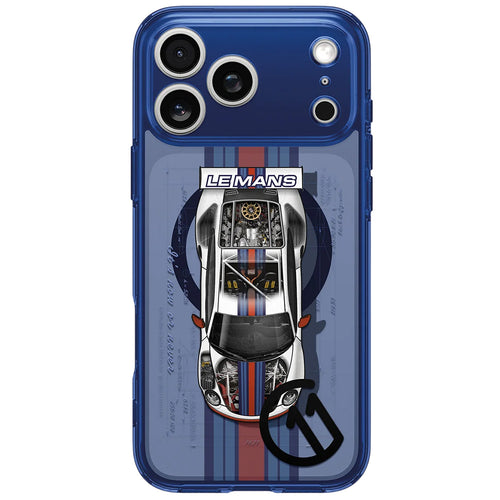 Husă pentru iPhone 17 Pro / iPhone 18 Pro, Spigen Ultra Hybrid MagFit Le Mans, Neagră