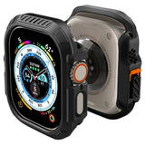 Husă pentru Apple Watch Ultra 1 / 2 / 3 / 4 (49mm), Spigen Lock Fit, Neagră