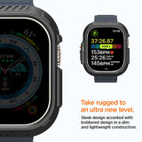 Husă pentru Apple Watch Ultra 1 / 2 / 3 / 4 (49mm), Spigen Lock Fit, Neagră