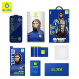 Folie telefon pentru iPhone 14 Pro Max, Blueo Anti-Peep Privacy Glass, Neagră