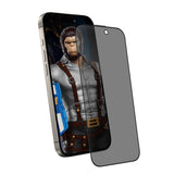 Folie telefon pentru iPhone 14 Pro Max, Blueo Anti-Peep Privacy Glass, Neagră