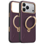 Husă pentru iPhone 17 Pro Max / iPhone 18 Pro Max, Torras QPRO Leather Series, Mov