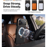 Husă pentru iPhone 17 Pro / iPhone 18 Pro, Torras QPRO Leather Series, Neagră