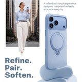 Husă pentru iPhone 17 Pro Max / iPhone 18 Pro Max, Torras QPRO Silicone Series, Albastră