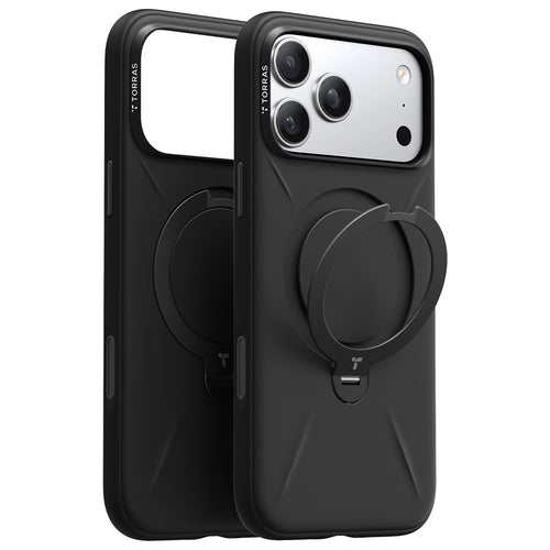Husă pentru iPhone 17 Pro / iPhone 18 Pro, Torras QPRO Silicone Series, Neagră