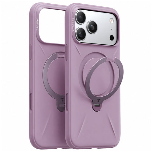 Husă pentru iPhone 17 Pro / iPhone 18 Pro, Torras QPRO Silicone Series, Mov