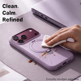 Husă pentru iPhone 17 Pro / iPhone 18 Pro, Torras QPRO Silicone Series, Mov