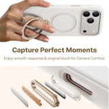 Husă pentru iPhone 17 Pro / iPhone 18 Pro, Torras QPRO Silicone Series, Albă