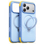 Husă pentru iPhone 17 Pro Max / iPhone 18 Pro Max, Torras Ostand Q3 Rugged, Albastru deschis