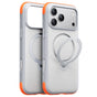 Husă pentru iPhone 17 Pro Max / iPhone 18 Pro Max, Torras Ostand Q3 Rugged, Albă