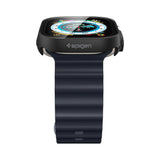 Husă pentru Apple Watch Ultra 1 / 2 / 3 / 4 (49mm), Spigen Thin Fit 360, Neagră