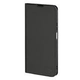 Husă pentru Honor 600 Smart, Techsuit Magskin Book Long Blitz Cutout, Neagră