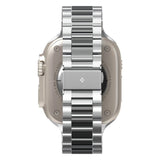 Curea smartwatch pentru Apple Watch 44/45/46/49mm, Spigen Modern Fit 316L, Argintie