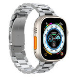 Curea smartwatch pentru Apple Watch 44/45/46/49mm, Spigen Modern Fit 316L, Argintie