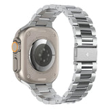 Curea smartwatch pentru Apple Watch 44/45/46/49mm, Spigen Modern Fit 316L, Argintie