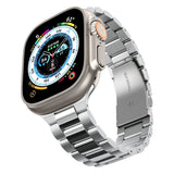 Curea smartwatch pentru Apple Watch 44/45/46/49mm, Spigen Modern Fit 316L, Argintie
