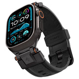 Curea smartwatch pentru Apple Watch 44/45/46/49mm, Spigen DuraPro Armor, Neagra