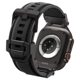 Curea smartwatch pentru Apple Watch 44/45/46/49mm, Spigen DuraPro Armor, Neagra
