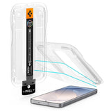 Folie telefon pentru Samsung Galaxy S26 FE, Spigen Glas.tR EZ-Fit Pro HD, set 2 bucăți, Transparentă