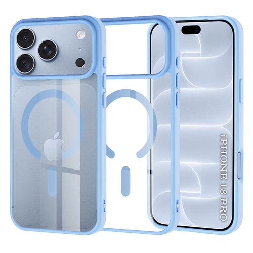 Husă pentru iPhone 17 Pro / iPhone 18 Pro, Techsuit MagSafe Pro, Bleu