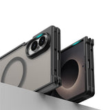 Husă pentru iPhone Duo, Techsuit HaloFrost II MagSafe, Neagră