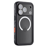 Husă impermeabilă IP68 pentru iPhone 17 Pro Max / iPhone 18 Pro Max, ShellBox, Neagră