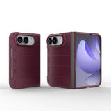 Husă pentru iPhone Duo, Techsuit Magic Shield, Vișinie