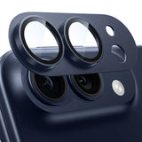 Folie telefon pentru iPhone Duo, Techsuit Full Camera Glass, Neagra