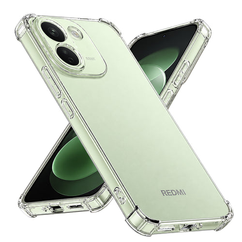 Husă pentru Xiaomi Redmi Note 17 Pro Max, Techsuit Shockproof Clear Silicone, Transparentă