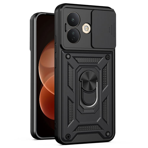 Husă pentru Xiaomi Redmi Note 17 Pro 5G, Techsuit CamShield Series, Neagră