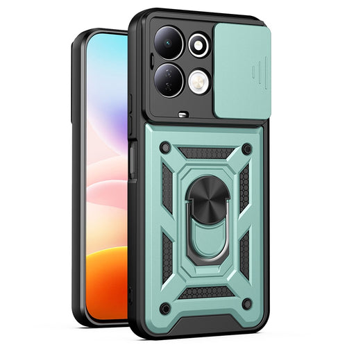 Husă pentru Xiaomi Redmi 17 4G / Redmi 17 5G, Techsuit CamShield Series, Verde