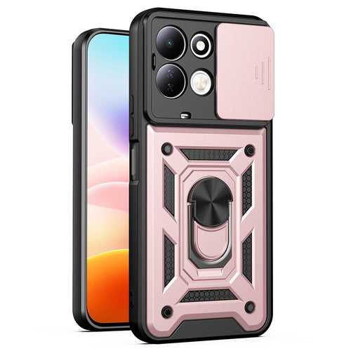 Husă pentru Xiaomi Redmi 17 4G / Redmi 17 5G, Techsuit CamShield Series, Roz Auriu