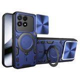 Husă pentru Xiaomi Poco F9 Pro, Techsuit CamGuard Pro, Albastră