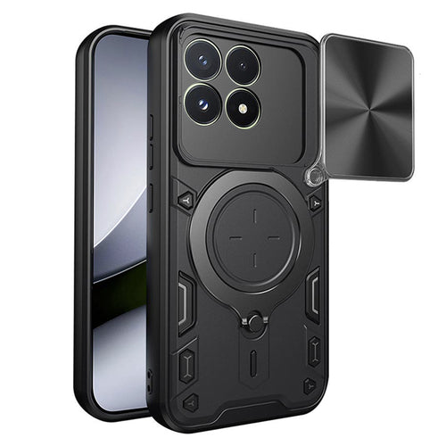 Husă pentru Xiaomi Poco F9 Pro, Techsuit CamGuard Pro, Neagră