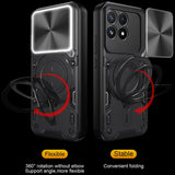 Husă pentru Xiaomi Poco F9 Pro, Techsuit CamGuard Pro, Neagră