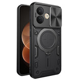 Husă pentru Xiaomi Redmi Note 17 Pro 5G, Techsuit CamGuard Pro, Neagră