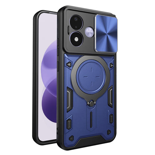 Husă pentru Xiaomi Redmi Note 17 4G / Redmi Note 17 5G, Techsuit CamGuard Pro, Albastră