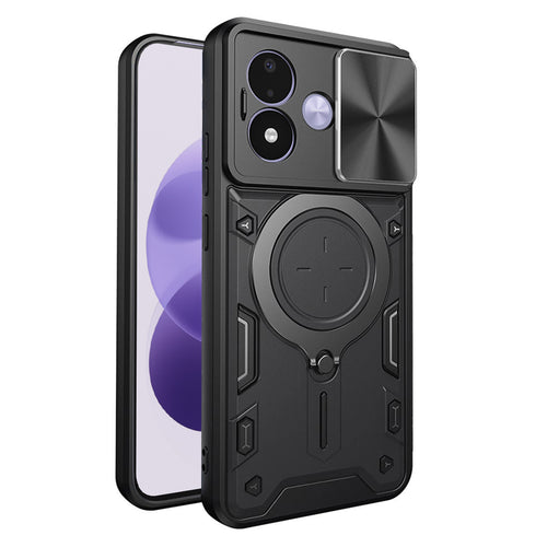 Husă pentru Xiaomi Redmi Note 17 4G / Redmi Note 17 5G, Techsuit CamGuard Pro, Neagră